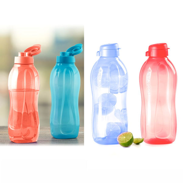 Tupperware AquaSafe Bottle – Set of 4 (1.5L & 2L)