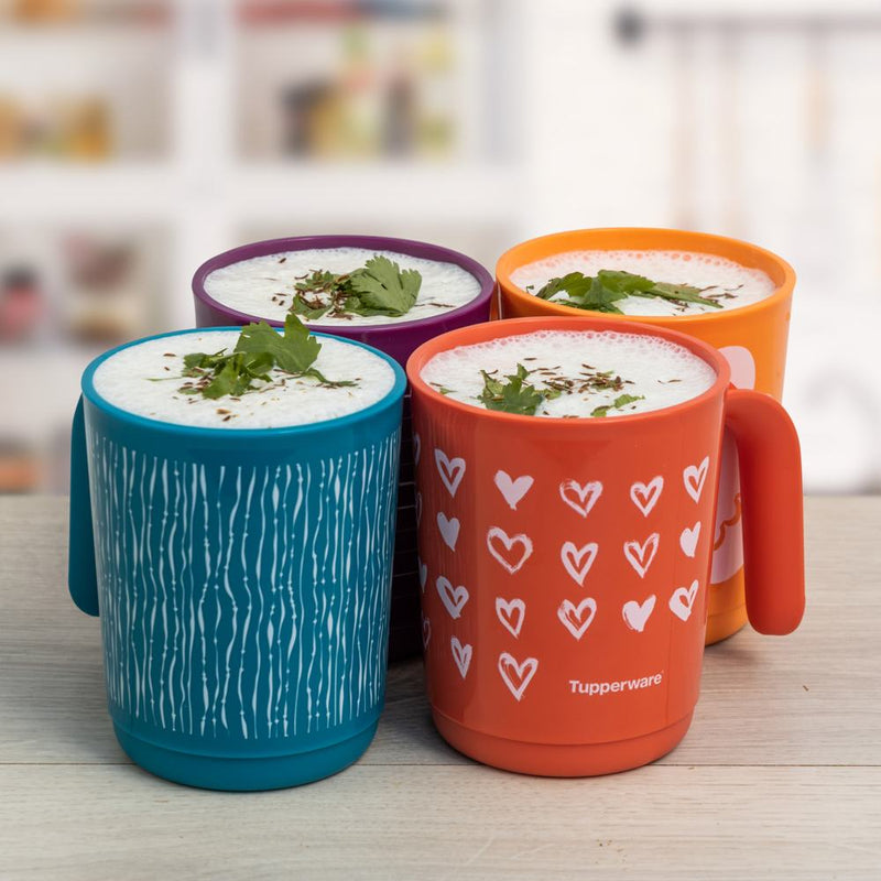 Coffee Tea Mug 350ml 4pc
