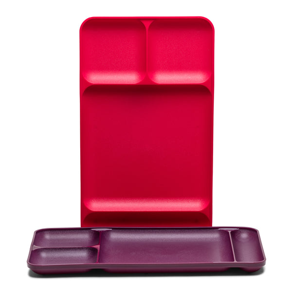 Tupperware Divided Dining Plate 2pc