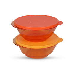 Transparent Storing and Serving Bowl 1L 2pc