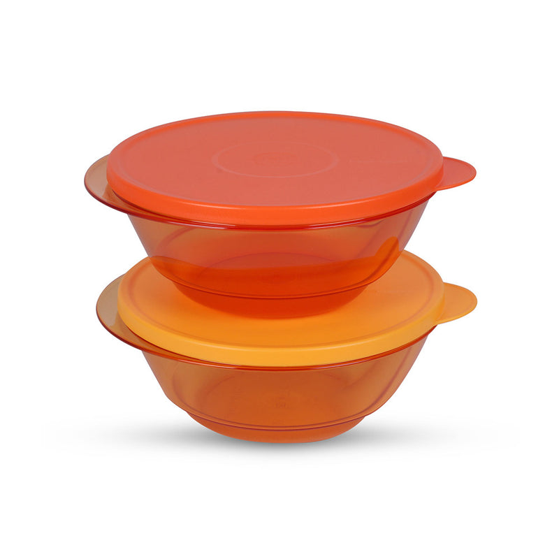Transparent Storing and Serving Bowl 1L 2pc