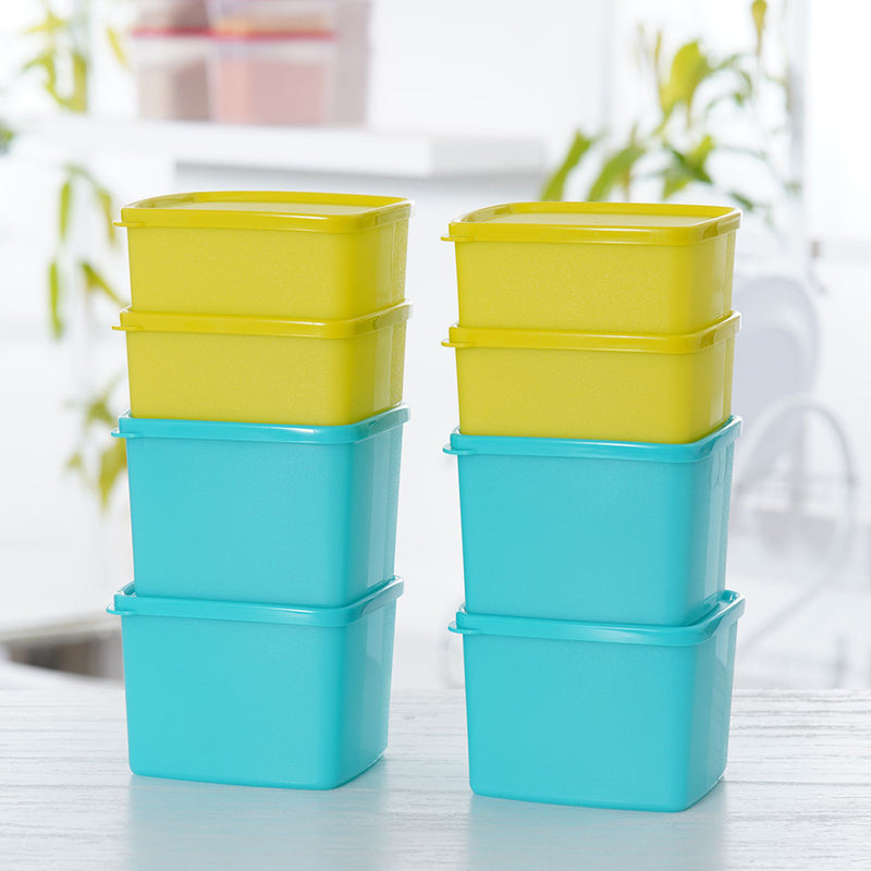 Square Refrigerator Container Cool N Fresh 8pc
