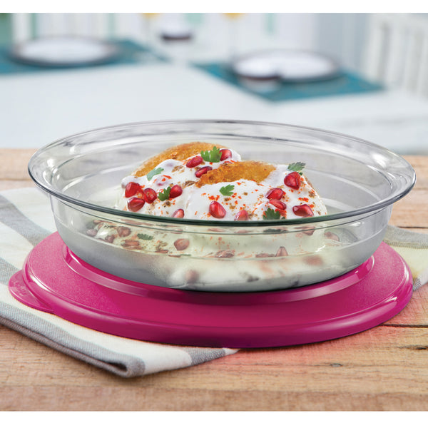 Tupperware Preludio Transparent Serving and Storage Bowl 350ml, 1.3l, 2l Set