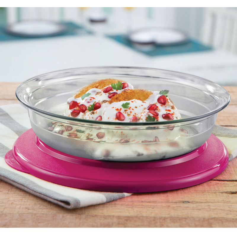 Tupperware Preludio Transparent Serving and Storage Bowl 350ml, 1.3l, 2l Set