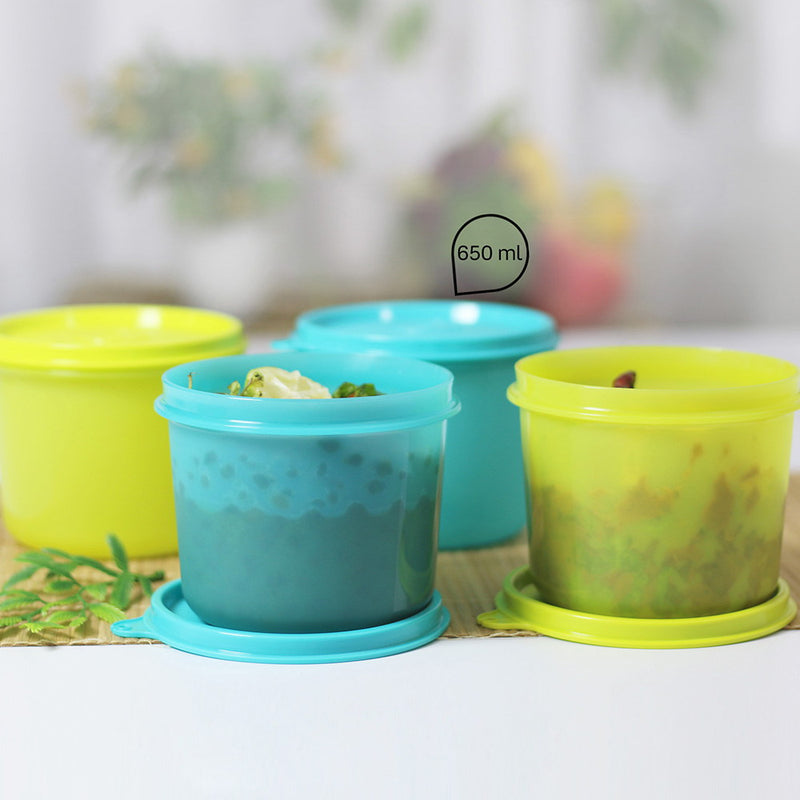 Multipurpose Liquid Tight Executive Lunch Bowl 550ml 4pc
