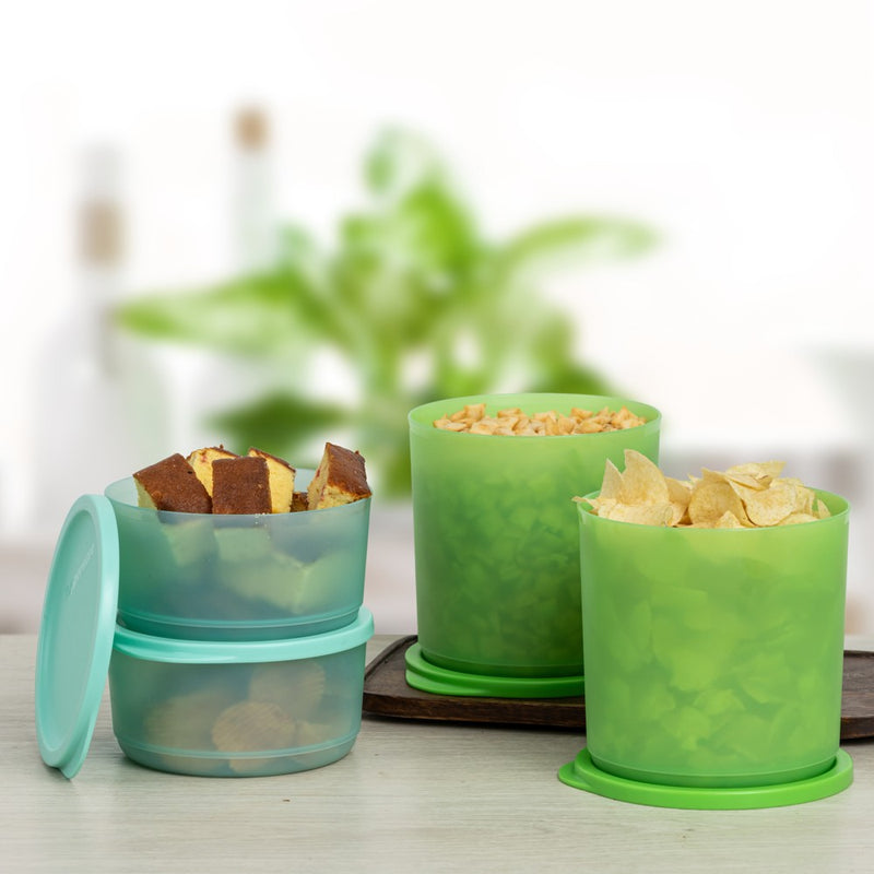 Refrigerator Bowl RoundStax 530 ml, 1100 ml 2pc