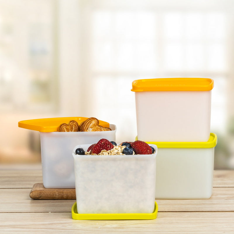 Square Refrigerator Container Cool N Fresh 800ml 4pc