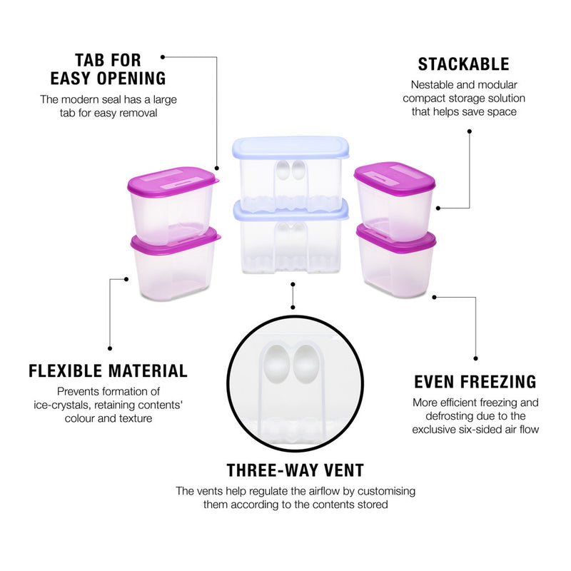 Refrigerator Freezer Mini Set 6pc