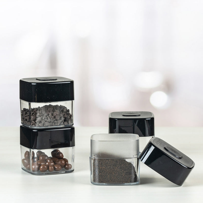 Tea Coffee Storer Shelf Saver 250ml 4pc