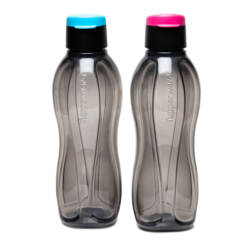 Tupperware Aquasafe Xtreme 1L Fliptop Bottle 2pc