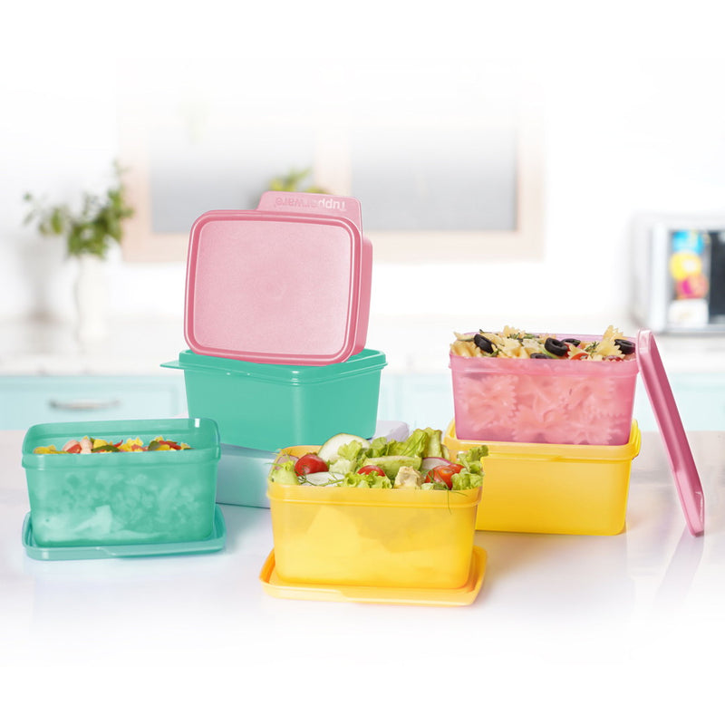 Square Refrigerator Container Keep Tab 500ml 6pc