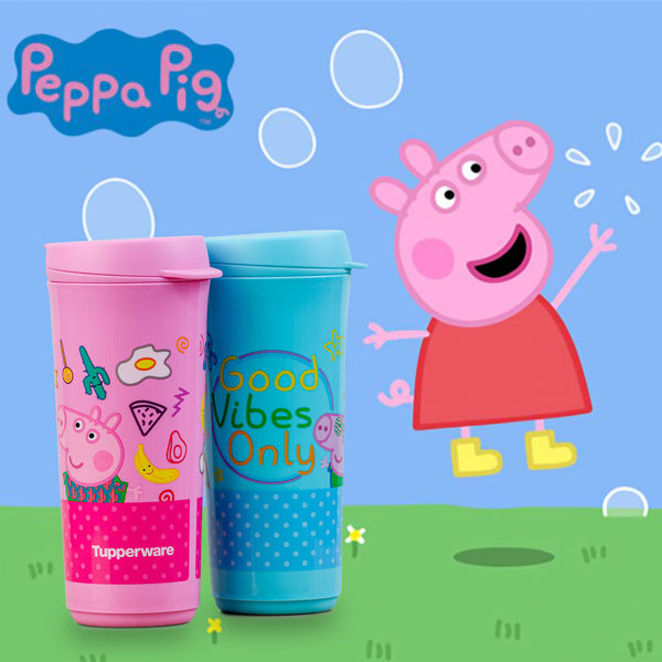 Tupperware Thirst n Go Peppa 2 pcs