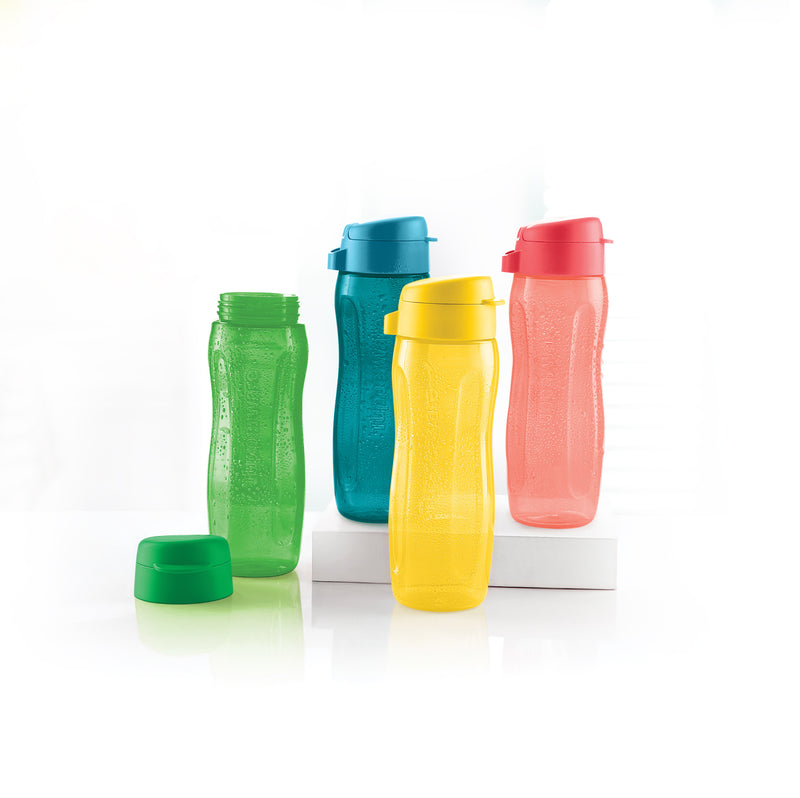 Tupperware Aquaslim 500 ml Water Bottle (Set of 4)