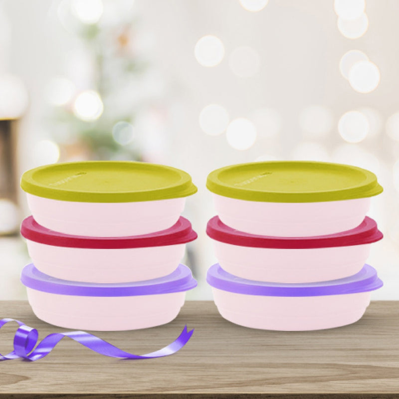 Fridge Container Roundstax 200ml 6pc