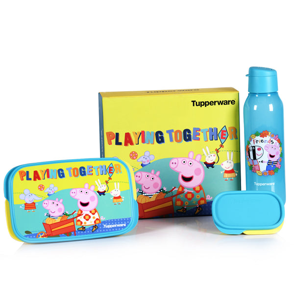 Tupperware Peppa Pig Kids Lunch Set
