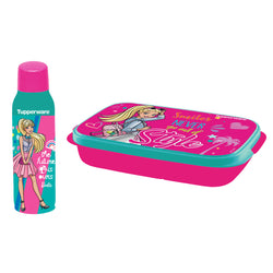 Tupperware Barbie Kids Lunch Set
