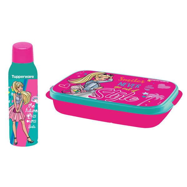 Tupperware Barbie Kids Lunch Set