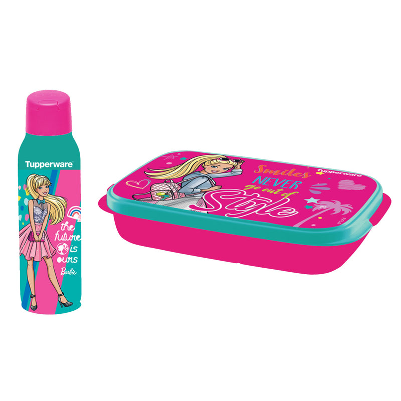 Tupperware Barbie Kids Lunch Set
