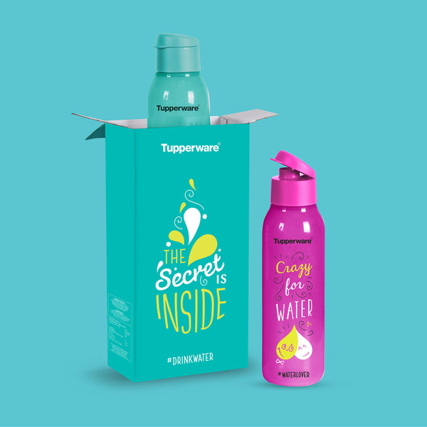 Tuppeware Cool N Chic Bottle WWD (Set of 2)