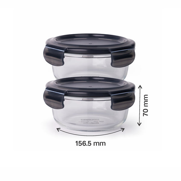 Tupperware Clear Stack Glass 480ML (Set of 1)