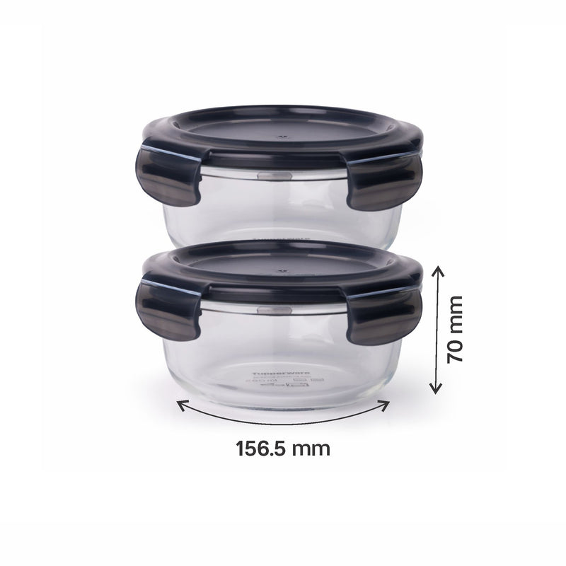 Tupperware Clear Stack Glass 480ML (Set of 1)