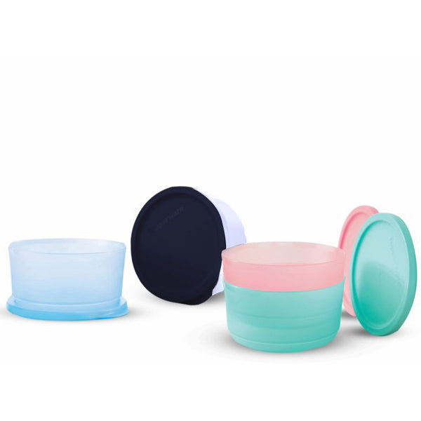 Tupperware. Fridge Container Roundstax 530ml (Set of 4)