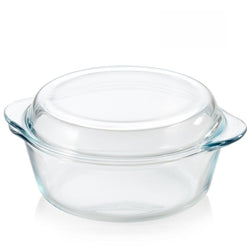 PremiaGlass Round Baking Casserole – 2.1L (New Launch)