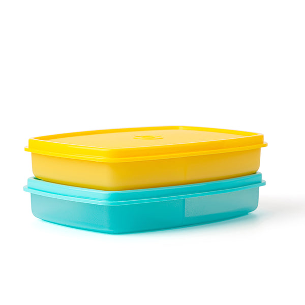 Tupperware Small Slim Lunch (Set of 2)