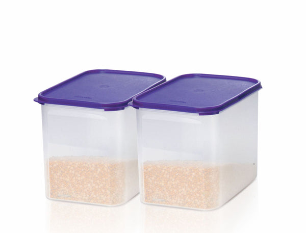 Tupperware Bulk Container MM Square #3 4l 2pc