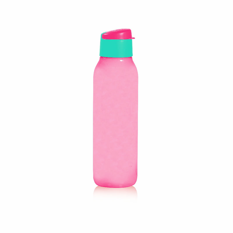 Tupperware Eco Chic Bottle 750ml, Fliptop (Set of 1), Pink