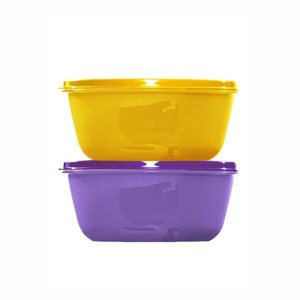 TUPPERWARE SS BOWL 2LTR, (SET OF 2)