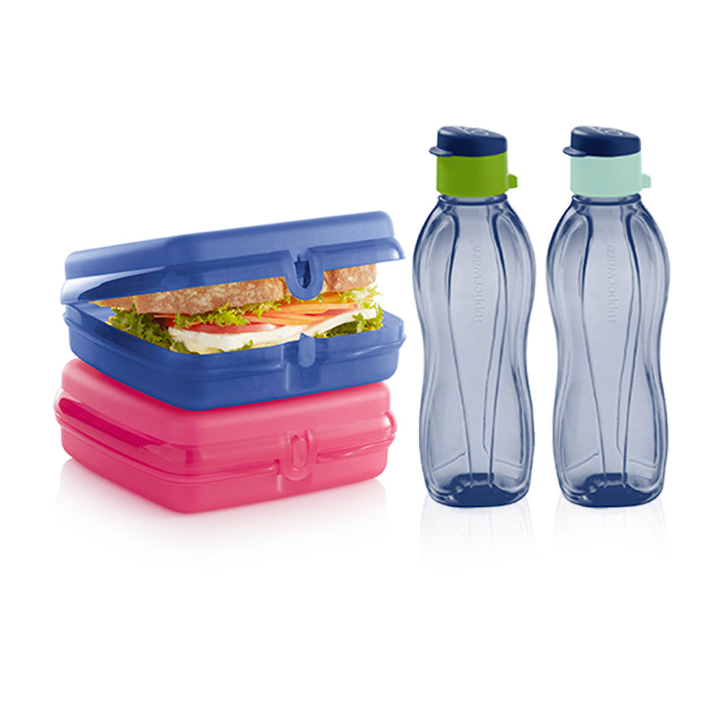 SANDWICH KEEPER SF2+AQUASAFE 500ML EDD SF2 (Buy sandwich keeper SF2 and get 500ml SF2 bottle free)
