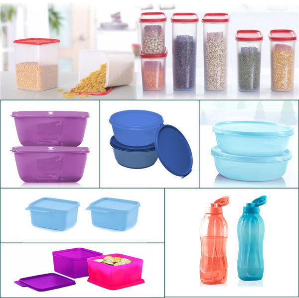 Tupperware Kitchen Pantry + Refrigerator Set (20 Pieces) (1 Week Service Delay)