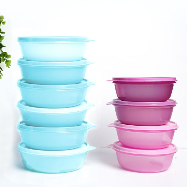 SS BOWL 1L-6pcs + SS Bowl 600ML-4Pcs