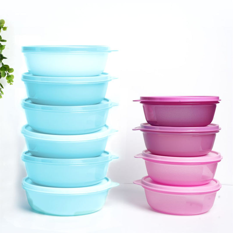 SS BOWL 1L-6pcs + SS Bowl 600ML-4Pcs