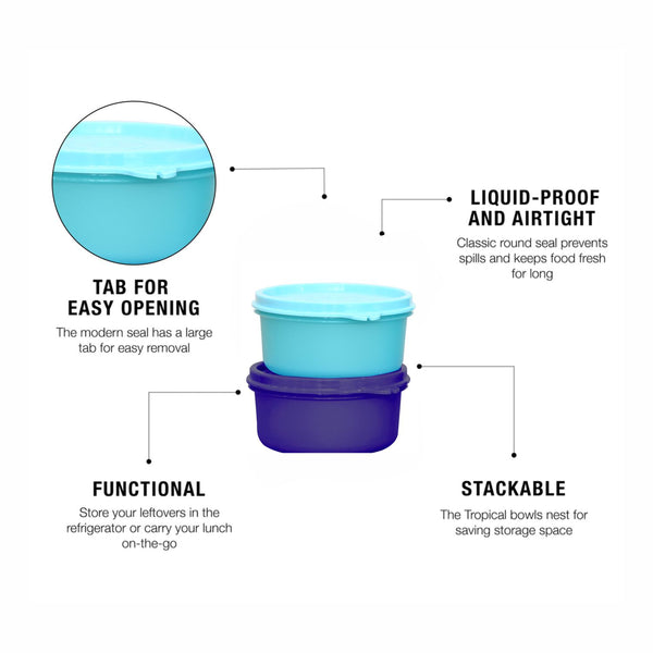 TROPICAL CUPS 200ml -8pcs