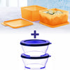 KEEP TAB MEDIUM  2PCS + CLEAR BOWL 810ML 2pcs