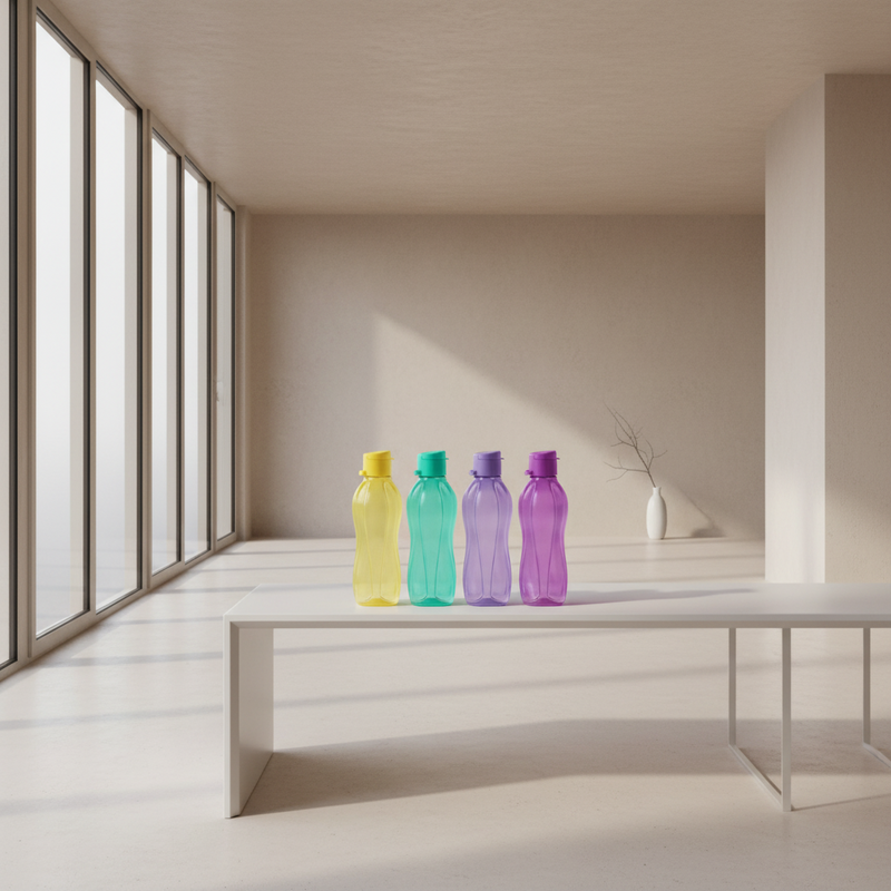 AQUASAFE 500ML FLIPTOP BOTTLE (SET OF 8)