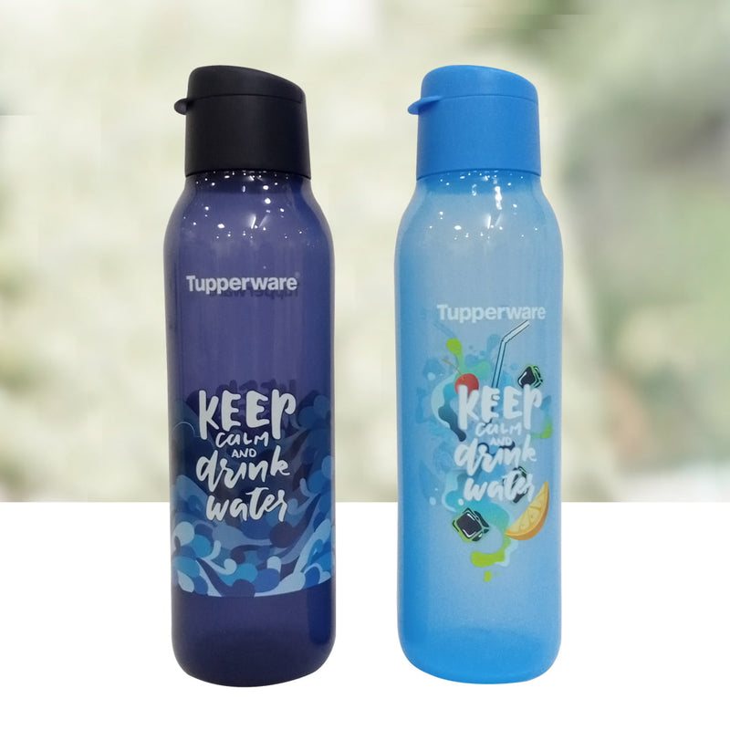 Cool N Chic Keep Calm 750ml Bottle 2pc