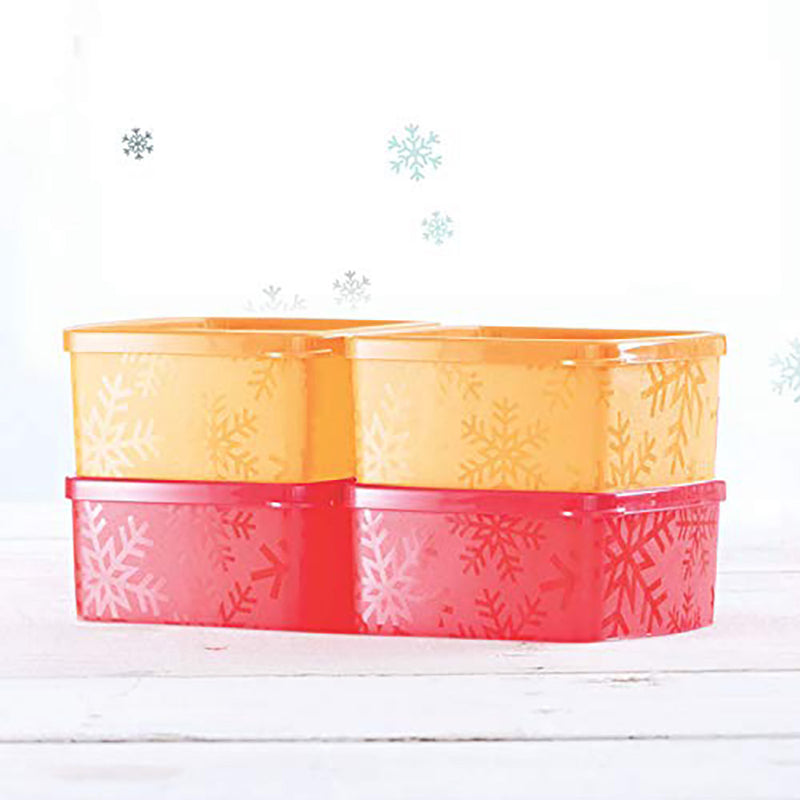 Square Refrigerator Container Cool N Fresh Small 4pc