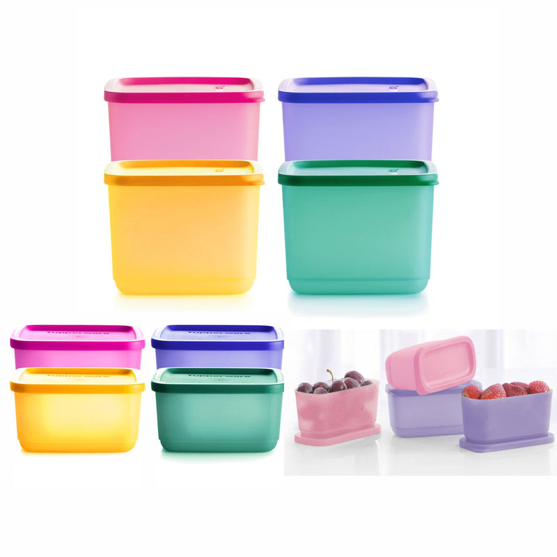 CUBIX 1L SF4 + CUBIX 650 ML SF4 + CUBIX MINI RECT.250ML SF4 (Buy4, Get 8)