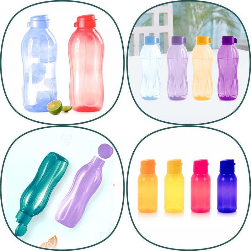 (2-week Service delay) ECO BOTTLE GEN I 1L (4) + 2L ECO BOTTLE (2PCS) + AQUASAFE 750ML (2Pcs) + CNC 350ML BOTLLE (4PCS)