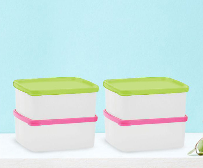 Tupperware Cool n Fresh Container 490ml 4 pc each