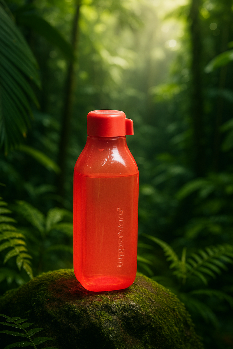 Eco 1L Square Bottle (4 Pcs)