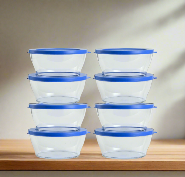 Buy 4 Get 4-CLEAR BOWL Small 210ml Set of 8