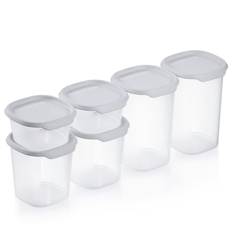 OTF Square 370ml (Set of 2) + OTF 810ml (Set of 2)+OTF 1.25L (Set of 2)