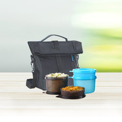 Tupperware Satchel Lunch Set Men