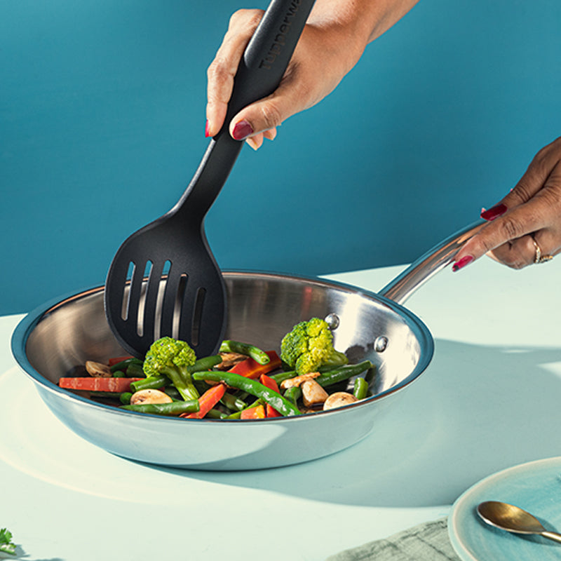 Trayam Fry Pan + Kadhai with Chopper