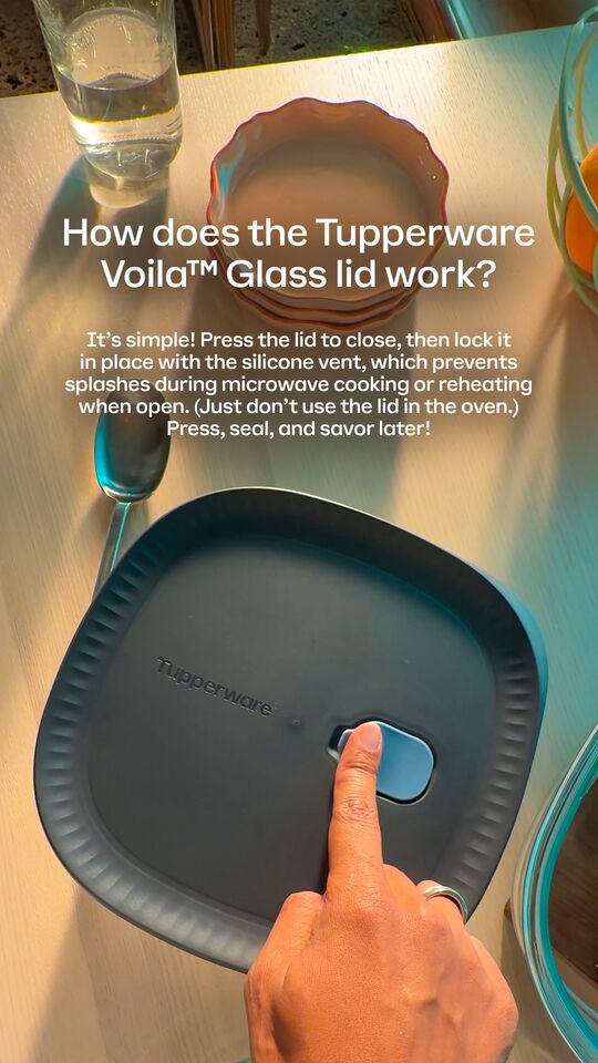 Voila™ Glass Square Baking Dish 1.6L (1Pc)