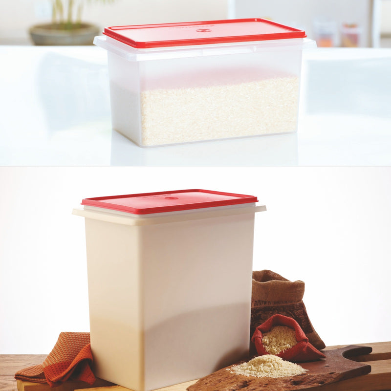 Durable Plastic Rice Keeper - 5Kg Storage Solution – Tupperware India ...